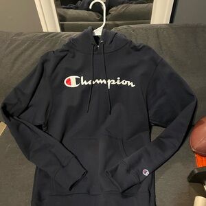 Champion navy hoodie